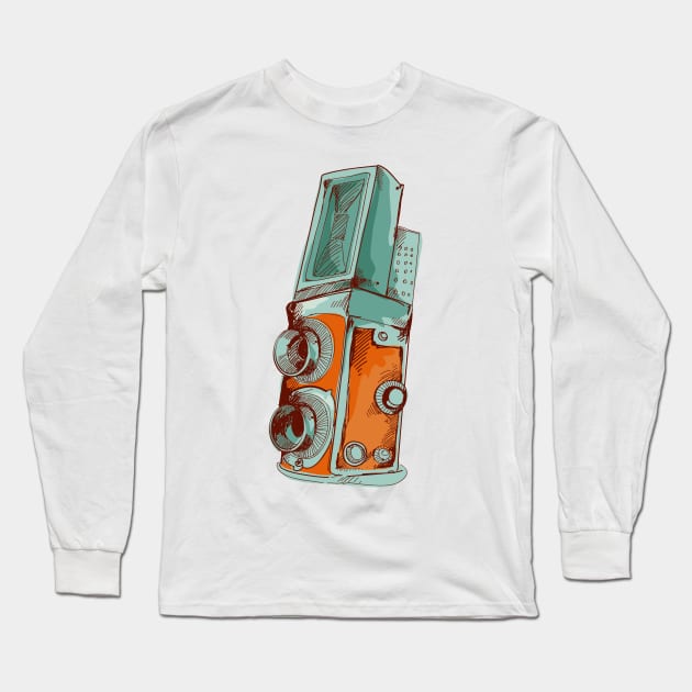 old camera Long Sleeve T-Shirt by Seelie7
